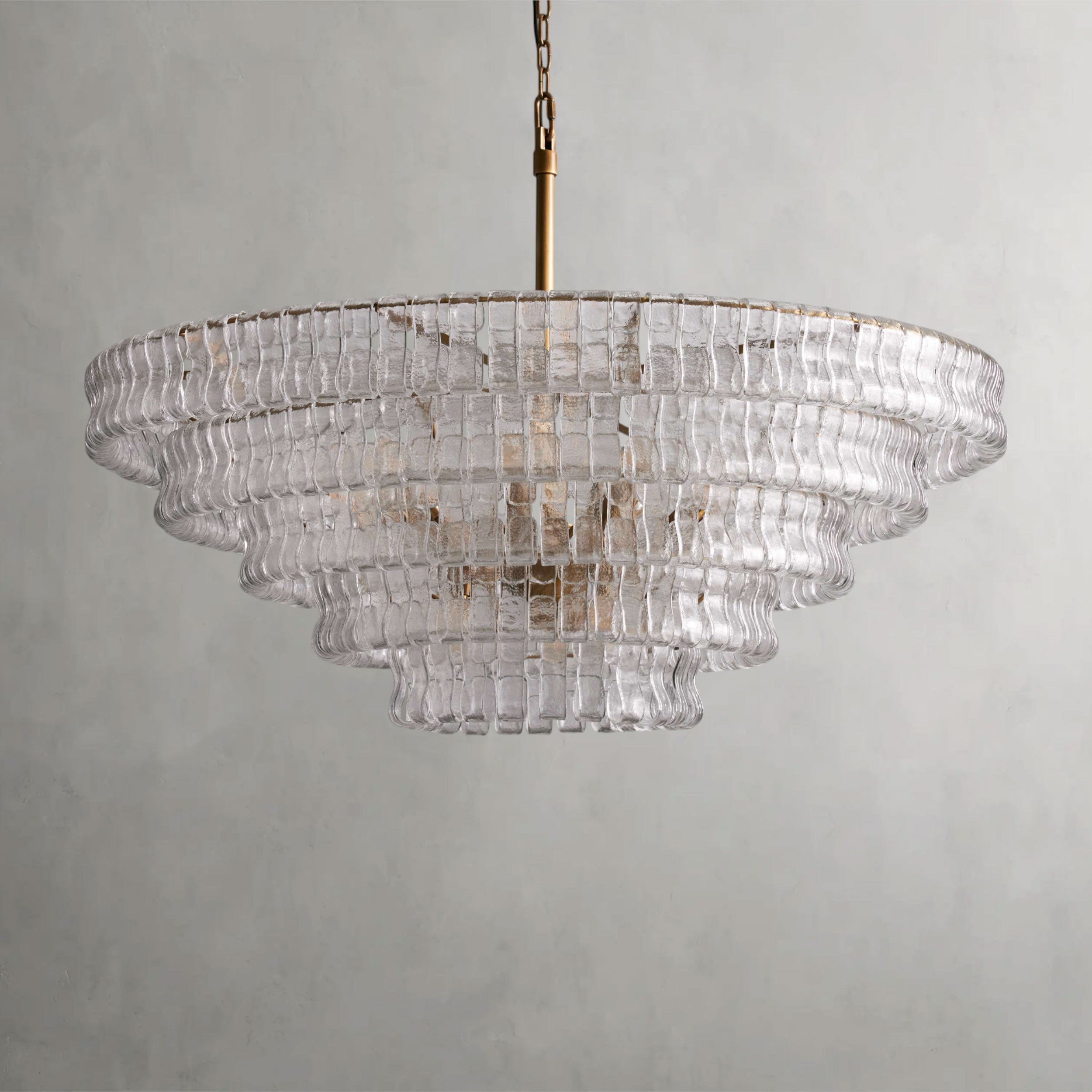 Ghiaccio Round Chandelier 36", 48"